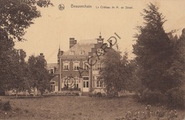 Postkaart/Carte Postale BEVEKOM/BEAUVECHAIN Le Chateau De M De Streel (C458) - Beauvechain