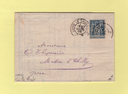 Perforation CP - Camille Prost - Lons Le Saulnier - 1895 - Type Sage - Otros & Sin Clasificación