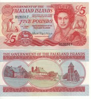 FALKLAND ISLANDS 5  Pounds P17a  Dated 14th June 2005 - Islas Malvinas