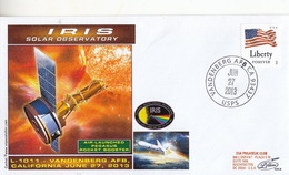USA 2013 IRIS Solar Observatory Commemorative Cover - America Del Nord