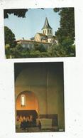 Cp, 16 ,  VERTEUIL ,  église ,  Vierges , Ed. Cap Theojac ,  LOT DE 2 CARTES POSTALES - Other & Unclassified