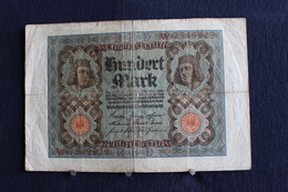 9 / Allemagne - République De Weimar, Reichsbanknote - 1.10.1920 / 100 Mark - N° R.B.D  W . 7549929 - 100 Mark