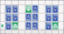 ISRAEL 1970 Mi-Nr. MHB 326 + 486 Kleinbogen ** MNH - Postzegelboekjes