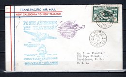 Nlle CALEDONIE  PA N° 31 SUR LETTRE  COTE 60.00€   AVION - Lettres & Documents