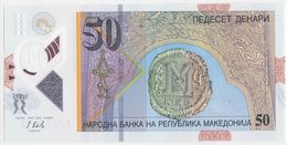 Macedonia NEW - 50 Denari Mar. 2018 POLYMER - UNC - Noord-Macedonië