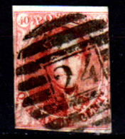 Belgio-321 - Emissione 1851-58 (o) Used - Senza Difetti Occulti. - 1849-1865 Medaillen (Sonstige)