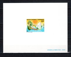 Nlle CALEDONIE N° 442  EPREUVE DE LUXE   NEUF SANS CHARNIERE  COTE 15.00€  PROTECTION DE LA NATURE - Imperforates, Proofs & Errors