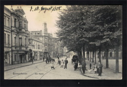 DE2166 - BREMERHAVEN - AM MARKT - BUSY STREET SCENE - 1908 - Bremen