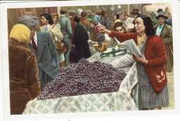 BRUXELLES-MARCHANDE DE RAISINS-DRUIVENVERKOOPSTER-Metier - Artigianato