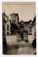 - CPA CASTRES (81) - Rue Chambre De L'Edit 1916 (Hôtel De Viviez) - Edition D. F. N° 8 - - Castres