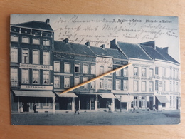 BRAINE LE  COMTE - Place De La Station N°3 - 1914 - Braine-le-Comte