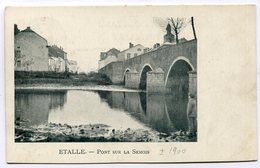 CPA - Carte Postale - Belgique - Etalle - Pont Sur La Semois (C8718) - Etalle