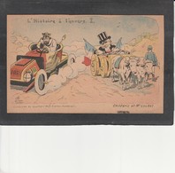 Illustrateur G. LION - L'Histoire à L'envers -  Childéric Et Mr Loubet - Lion