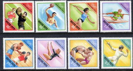 HUNGARY 1972 Olympic Games Set MNH / **.  Michel 2773-80 - Unused Stamps