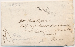 LAC DEPARTEMENTS CONQUIS - LAC - 116 FROSINONE - 1811 - Pr Rome - TB - 1801-1848: Precursors XIX