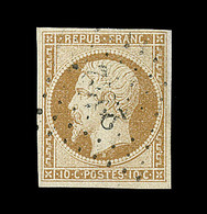 O EMISSION PRESIDENCE - O - N°9 - 10c Bistre - TB - 1852 Louis-Napoléon