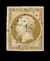 O EMISSION PRESIDENCE - O - N°9 - 10c Bistre - TB - 1852 Louis-Napoléon