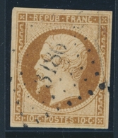 O EMISSION PRESIDENCE - O - N°9a - 10c Bistre Brun - Fente Réparée - Asp. TB - 1852 Louis-Napoléon