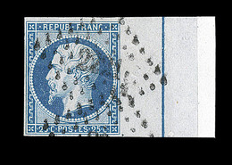 O EMISSION PRESIDENCE - O - N°10b - 25c Bleu - BdF Avec Filet D'encadrement - TB - 1852 Louis-Napoléon