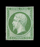 * NAPOLEON NON DENTELE - * - N°12 - Belle Gomme - TB - 1853-1860 Napoléon III