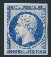 (**) NAPOLEON NON DENTELE - (**) - N°14Aa - 20c Bleu Foncé - TB - 1853-1860 Napoléon III