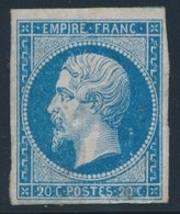 (**) NAPOLEON NON DENTELE - (**) - N°14B - 20c Bleu - TB - 1853-1860 Napoléon III