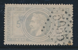 O NAPOLEON LAURE - O - N°33 - Obl. GC 5055 Philippeville - Clair - 1863-1870 Napoléon III Lauré