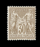 * TYPE SAGE - * - N°69 - 30c Brun + Pont - TB - 1876-1878 Sage (Type I)