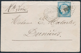 CP N°50/51 - S/carte Précurseur - N°53 Bde De 3 Verticale - Obl. Le Puy En Velay - 22 Nov.76 - Pr Boulogne S/Mer - TB - 1849-1876: Période Classique