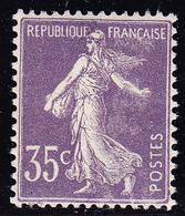 ** TYPE SEMEUSE CAMEE - ** - N°136 - 35c Violet - TB - 1906-38 Semeuse Camée