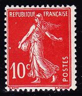 ** TYPE SEMEUSE CAMEE - ** - N°138c - 10c écarlate - TB - 1906-38 Semeuse Camée