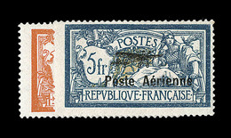 ** POSTE AERIENNE - ** - N°1/2 - Centrage Courant - TB - 1927-1959 Neufs