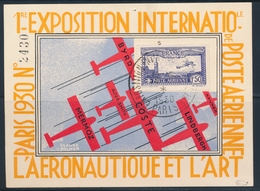 CP POSTE AERIENNE - CP - N°6c - EIPA 30 - Obl. Grd Cachet Expo PARIS 14/11/1930 - S/carte De L'Expo - Signé Calves - TB - 1927-1959 Neufs