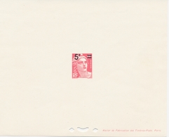 ** ESSAIS - ** - N°1263 - Marianne De Decaris - BdF - Essai En Carmin/rouge - TB - Neufs