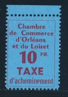 L TIMBRES DE GREVE (REF. MAURY) - L - Pli De SAUMUR Du 14/8/1953 Av. Vignette De Fortune à 4F (diff. Cachets) - TB - Autres & Non Classés