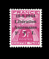 * LIBERATION (Réf. MAYER 2015) - * - Bordeaux - Taxe N°12/18 - Type II - TB - Libération