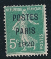 * PREOBLITERES - * - N°27 - Signé Calves -TB - 1893-1947