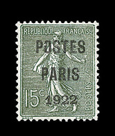 (*) PREOBLITERES - (*) - N°34 - Signé Calves - TB - 1893-1947