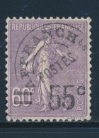 ** PREOBLITERES - ** - N°53a - Surch. Type I - TB - 1893-1947