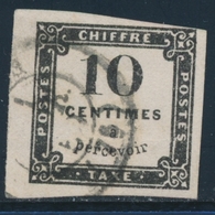 * TIMBRES TAXE - * - N°2 - 10c Noir - TB - 1859-1959 Neufs