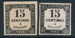 O TIMBRES TAXE - O - N°5 - 25c Noir - TB - 1859-1959 Neufs