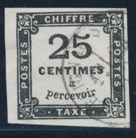 * TIMBRES TAXE - * - N°7 - 40c Bleu - Signé Calves - TB - 1859-1959 Neufs