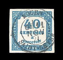 * TIMBRES TAXE - * - N°8 - 60c Bistre - Signé Senf - TB - 1859-1959 Neufs