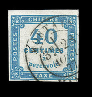 * TIMBRES TAXE - * - N°9 - 60c Bleu - TB - 1859-1959 Neufs