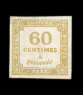 O TIMBRES TAXE - O - N°9 - 60c Bleu - TB - 1859-1959 Neufs