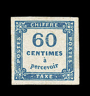 ** TIMBRES TAXE - ** - N°14 - 5c Noir - TB Centrage - TB - 1859-1959 Neufs