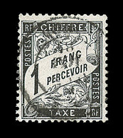 O TIMBRES TAXE - O - N°23 - 2F Noir - TB - 1859-1959 Neufs