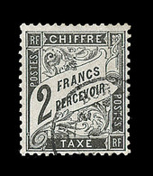 * TIMBRES TAXE - * - N°24 - Inf. Pelurage - Signé - B/TB - 1859-1959 Neufs