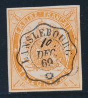 * TIMBRES - TELEGRAPHE - * - N°5 - 25c Rose - Signé Calves/Brun - TB - Télégraphes Et Téléphones