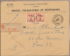 L CA Sur Lettre - L - N°246/48, N°185, 228, 245 - Obl. LE HAVRE 12/6/39 - Pli Non Engagé - TB - Lettres & Documents